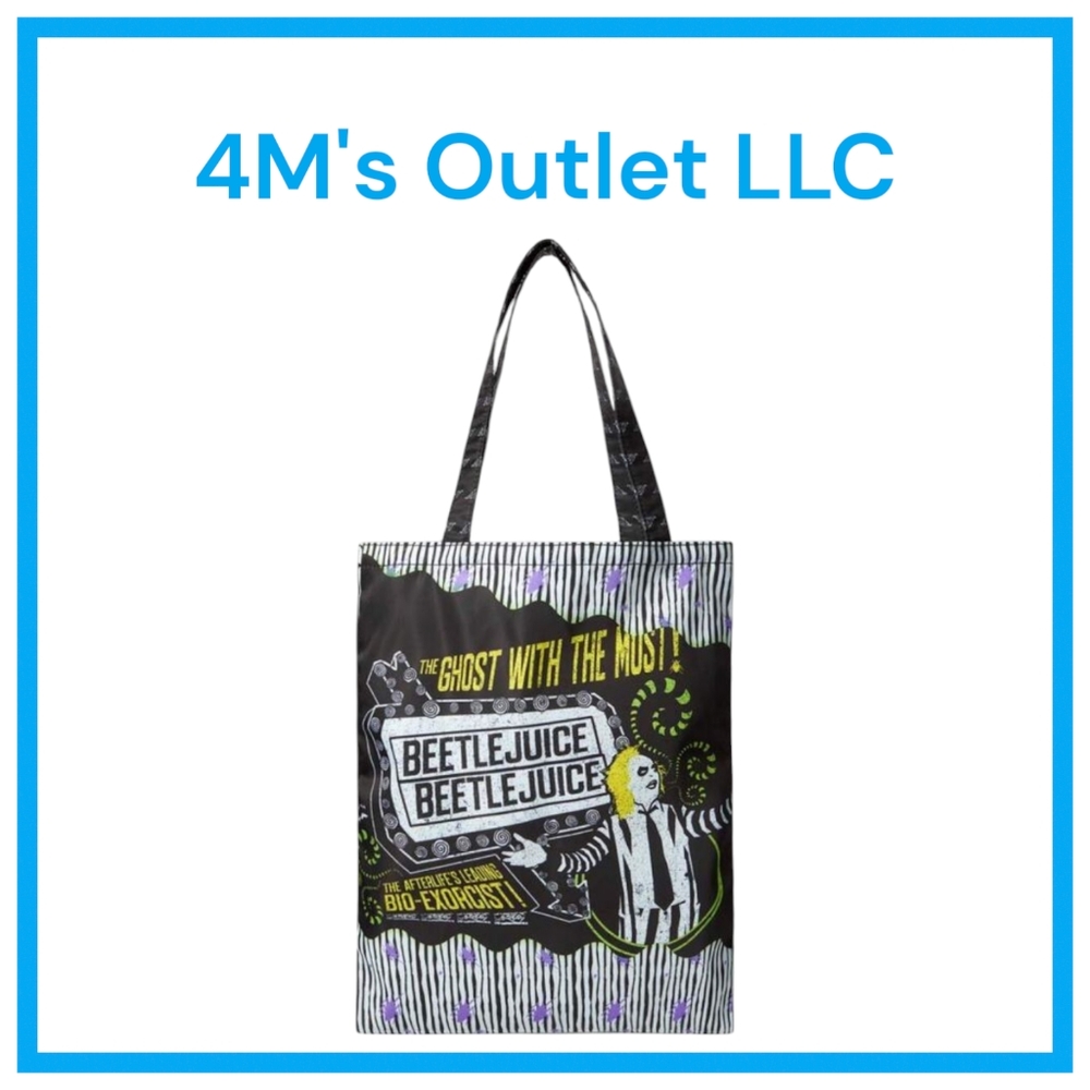Beetlejuice Graphic Tote Bag